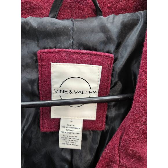 Vine & Valley peacoat, size L - Picture 2 of 4
